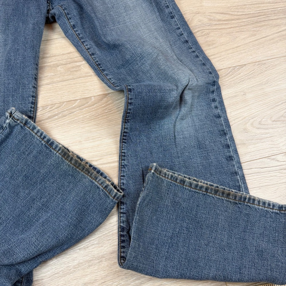 Vintage 90s Lucky Brand By Gene Montesano Sweet N Low Flare Jeans Womens 28 - Picture 8 of 11